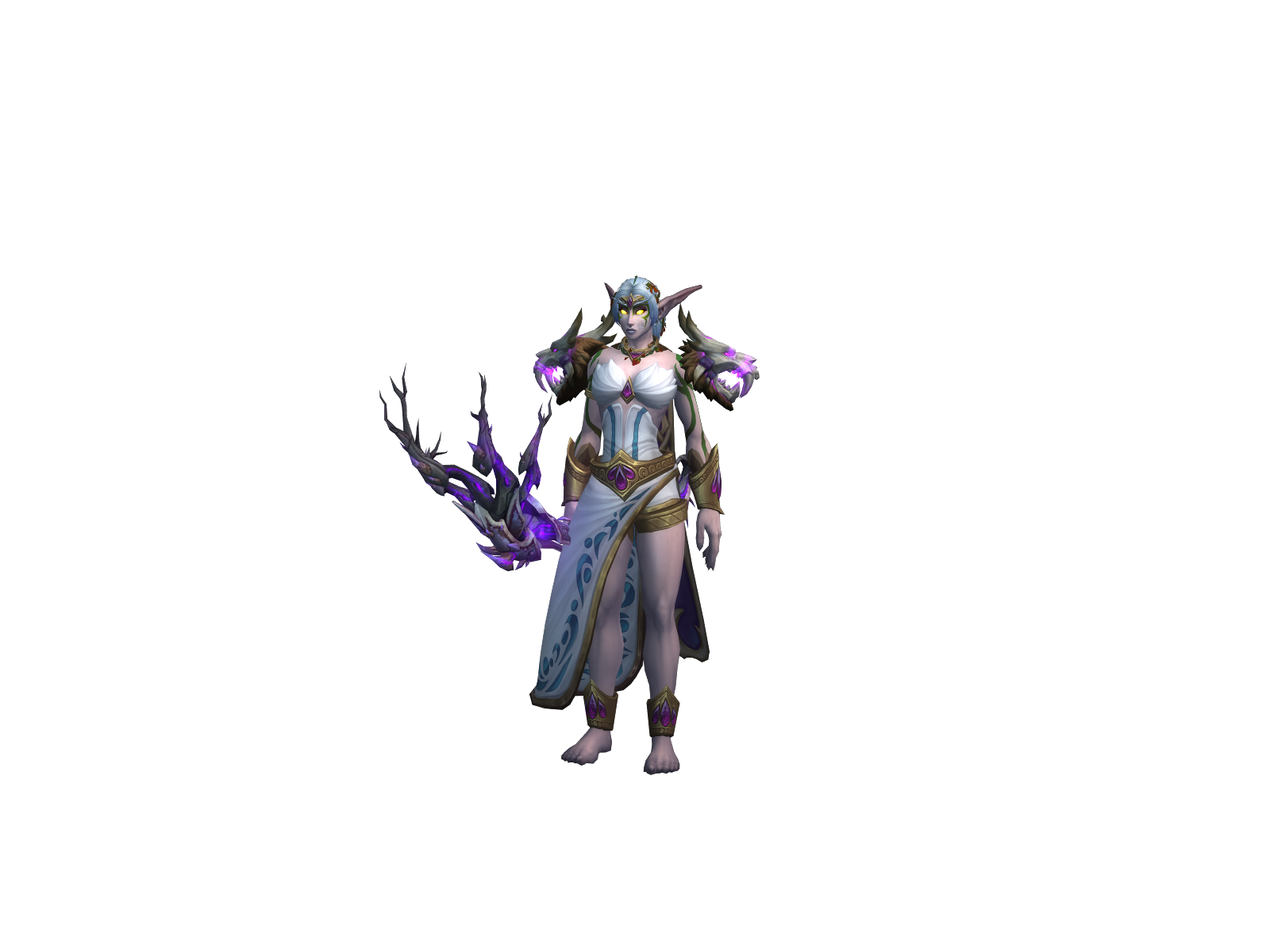 Laýrea 3D character render