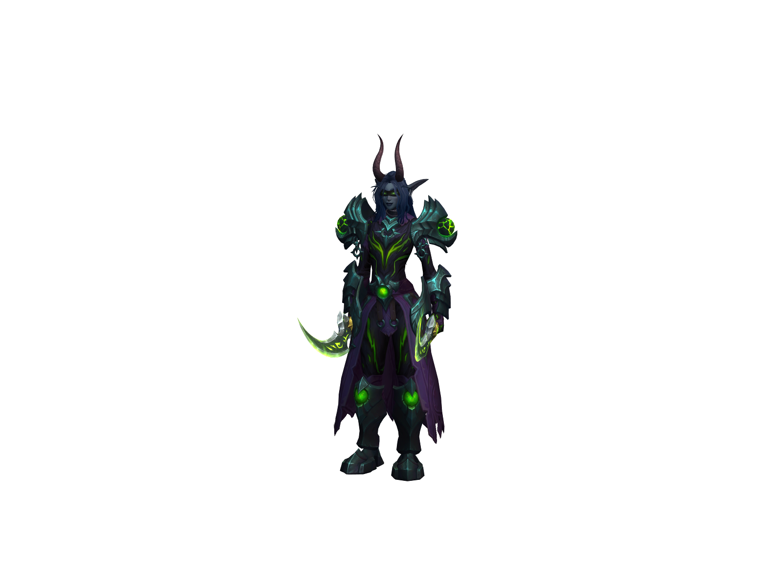 Miladychaos 3D character render