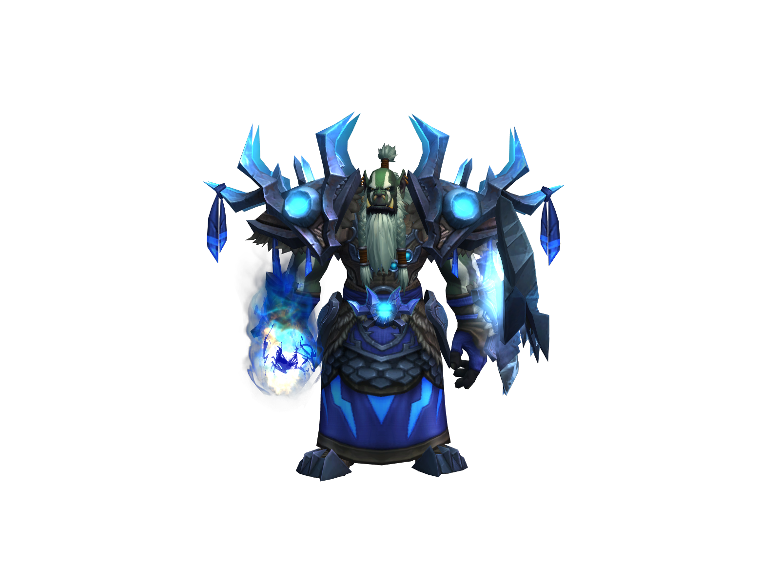 Mahlstróm 3D character render