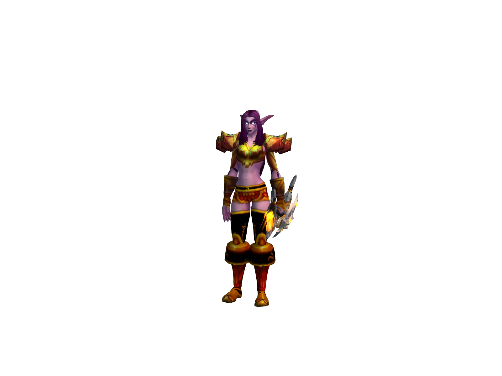Catnîs 3D character render