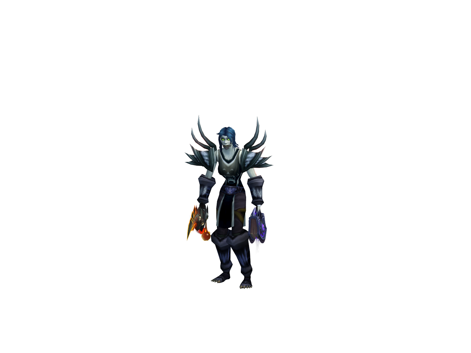 sainlace 3D character render