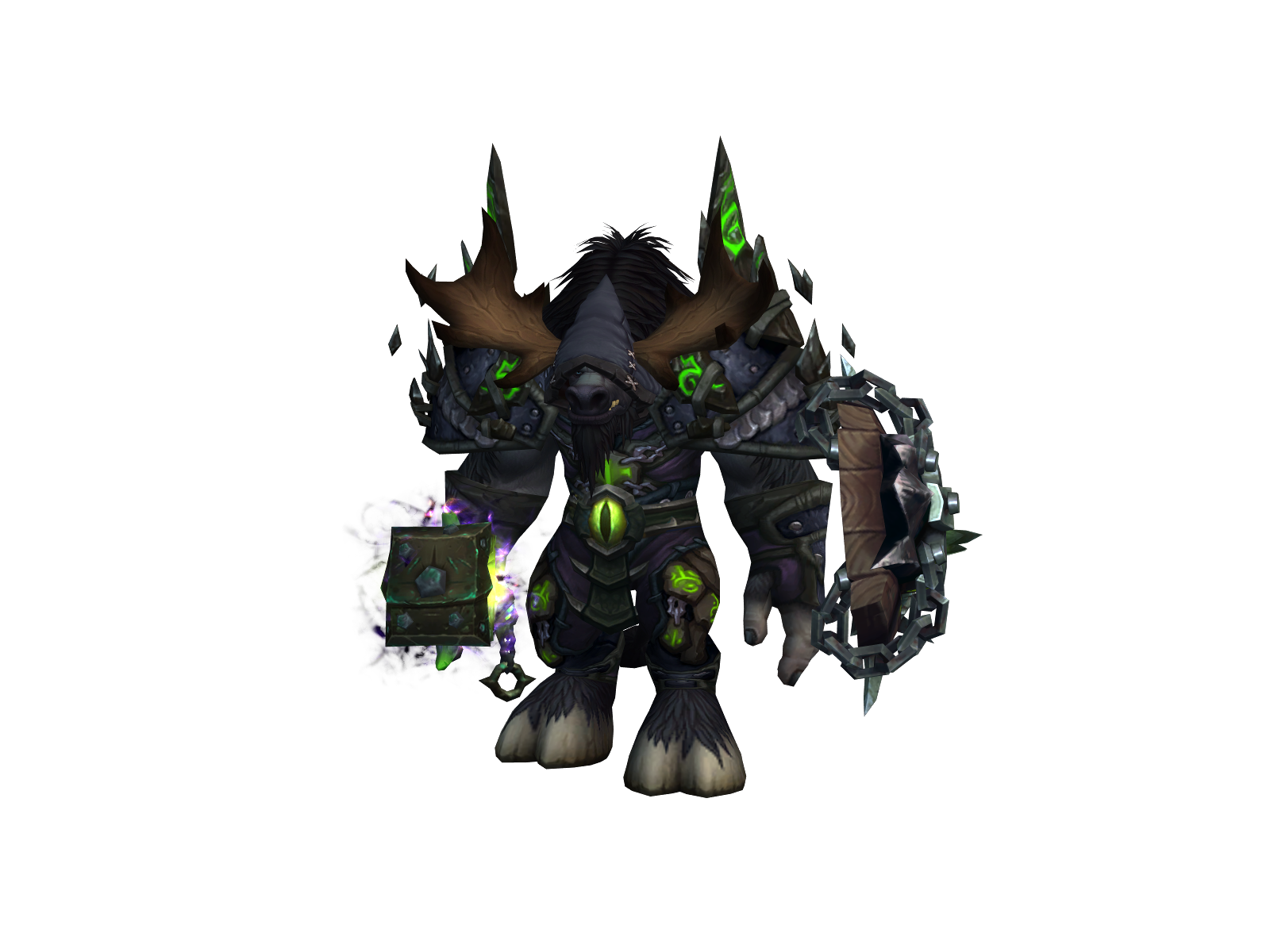 Navarx 3D character render