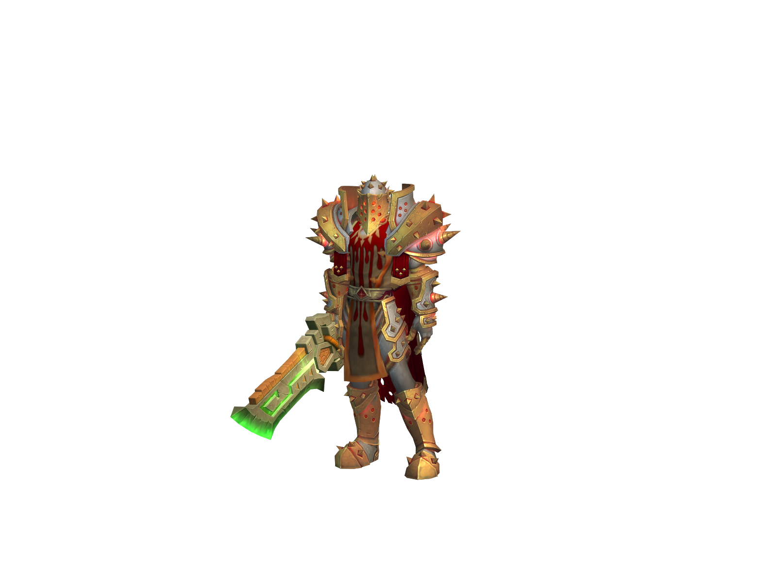 Azot 3D character render