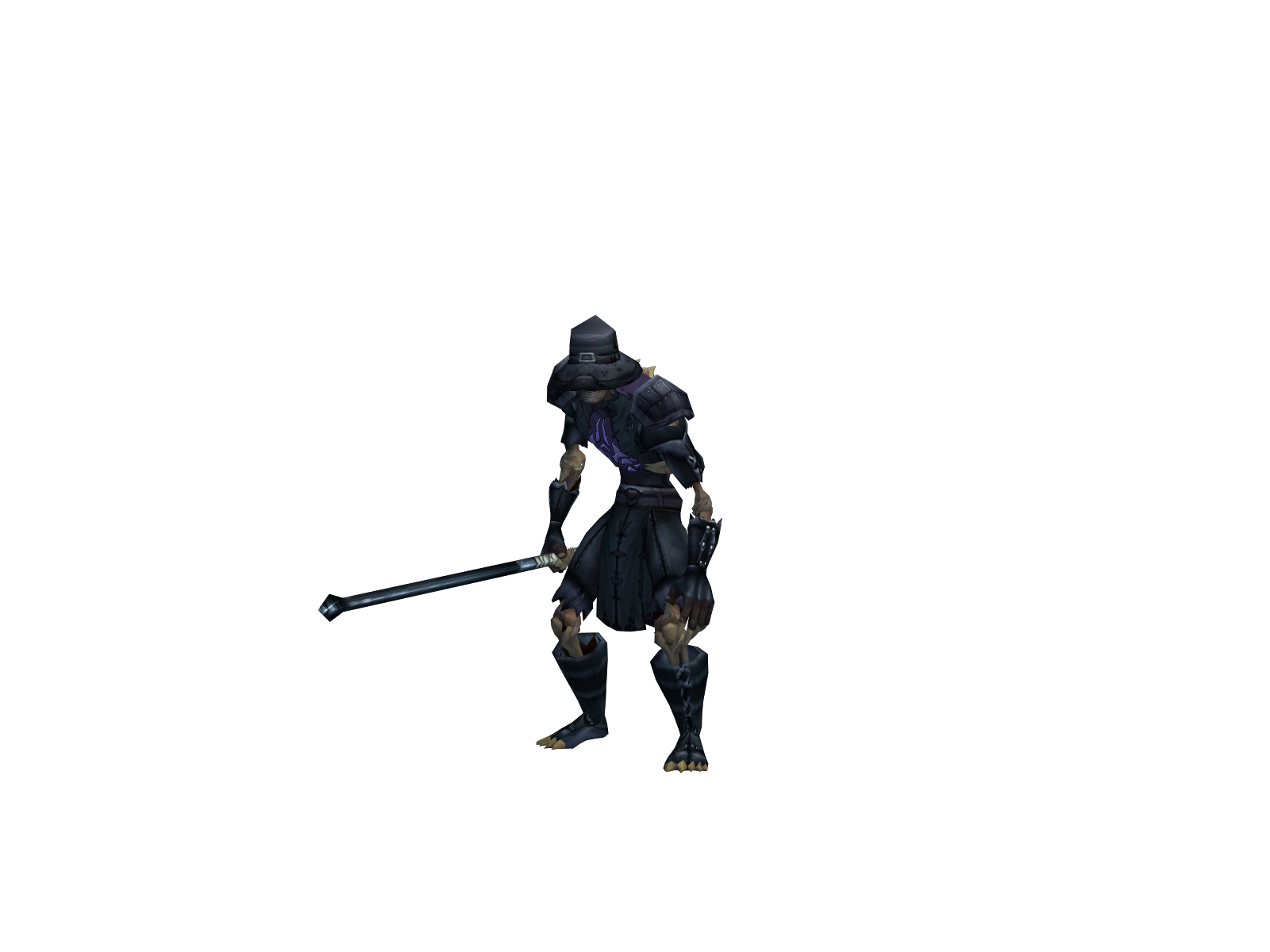 Deadleebruce 3D character render