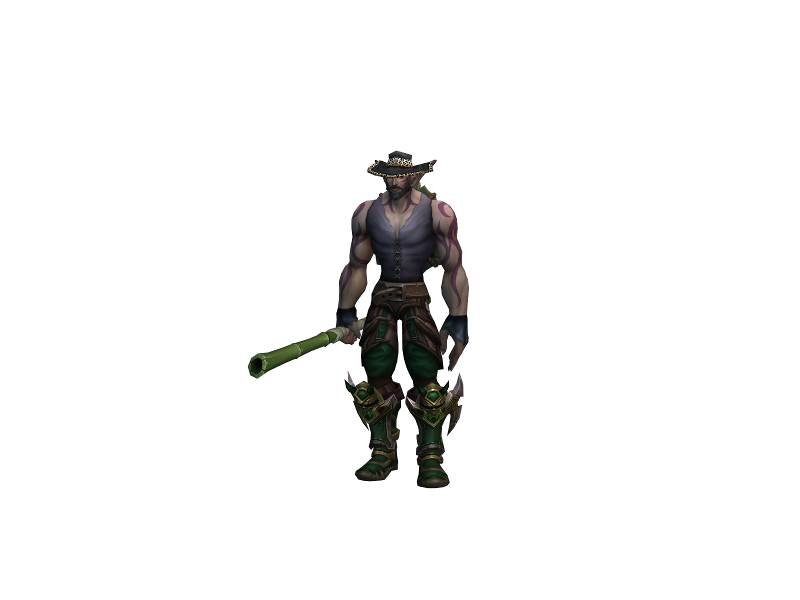 Norbibär 3D character render