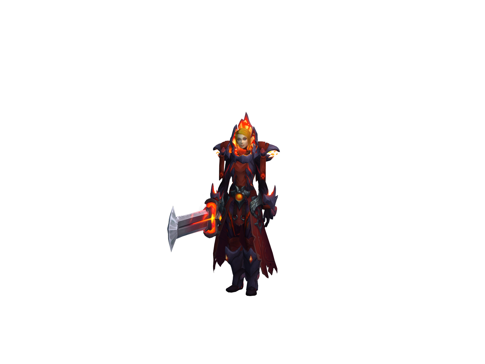 Leuchtstab 3D character render