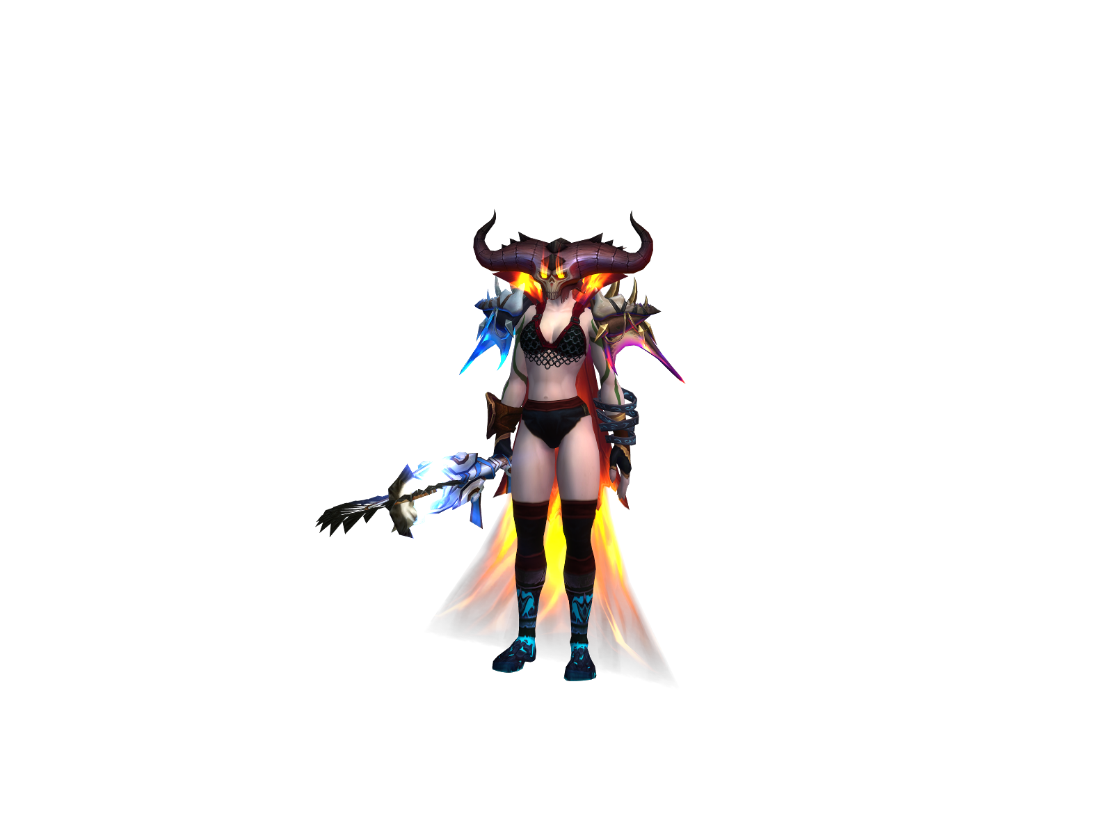 Beckylynch 3D character render