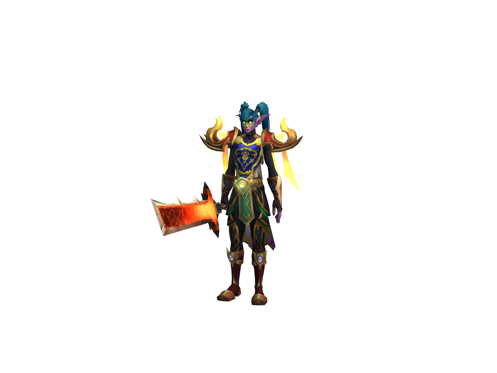 Glavicar 3D character render
