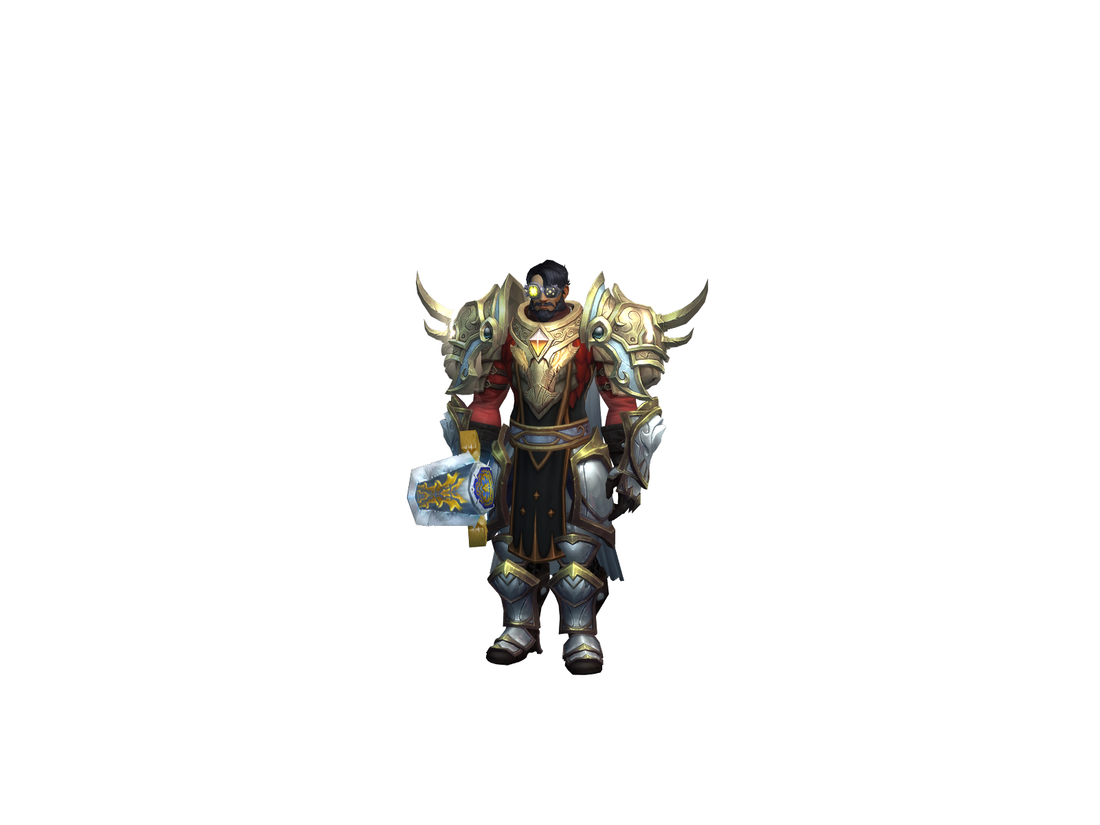 Akou 3D character render