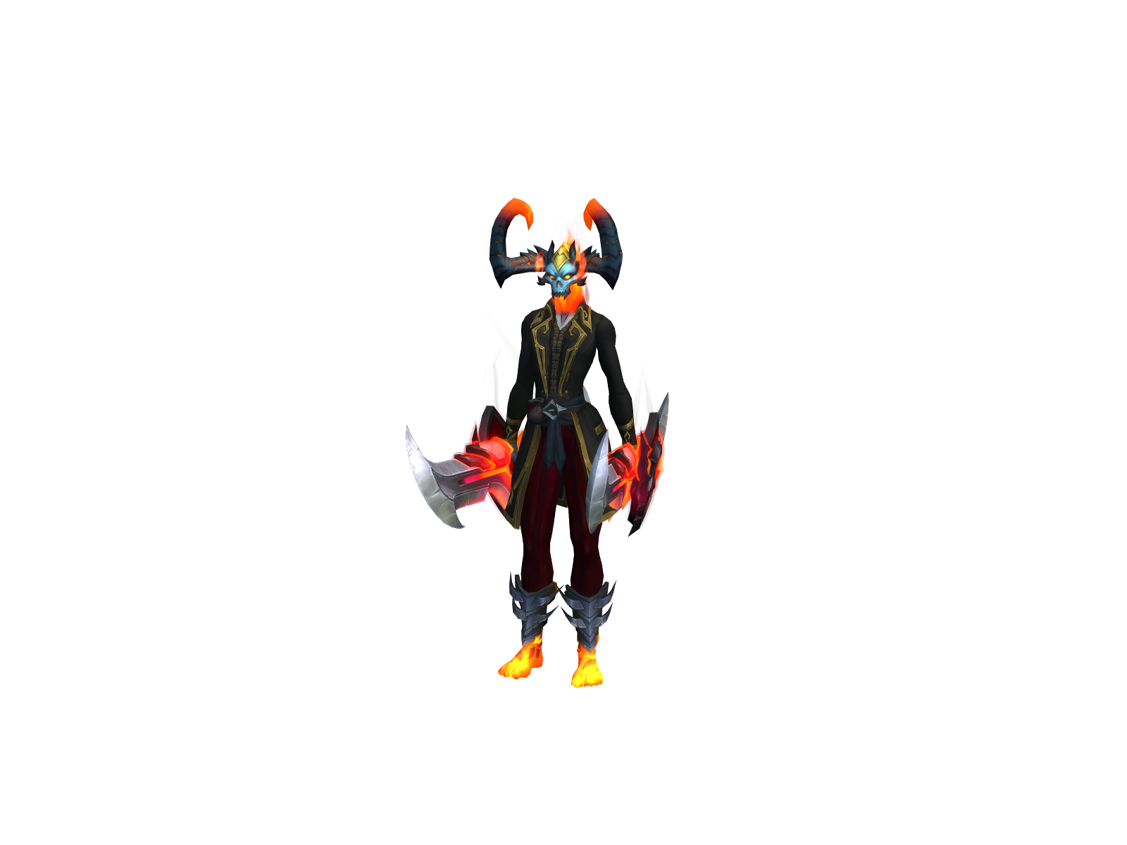 Demonshrek 3D character render