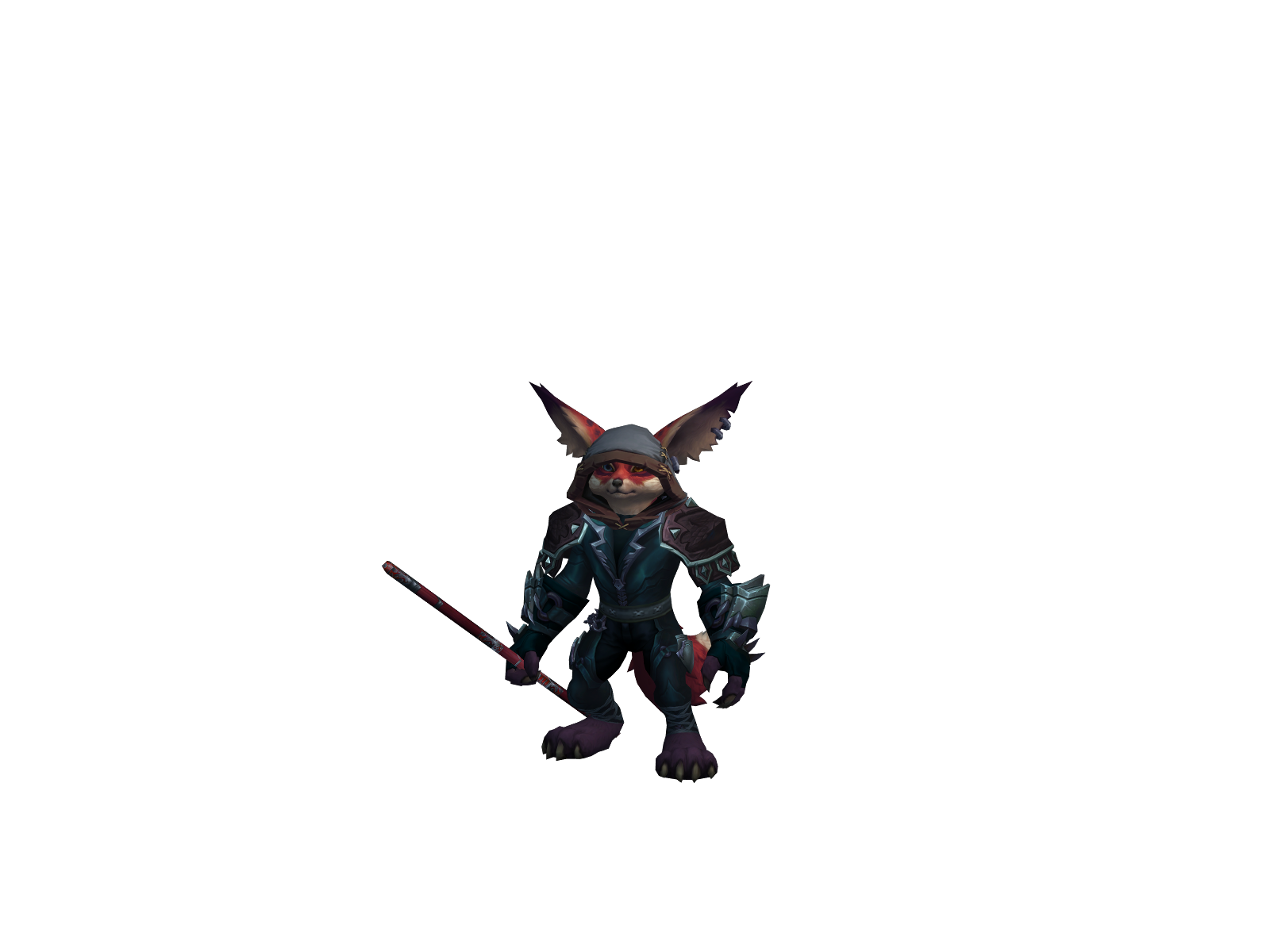 Raubrau 3D character render