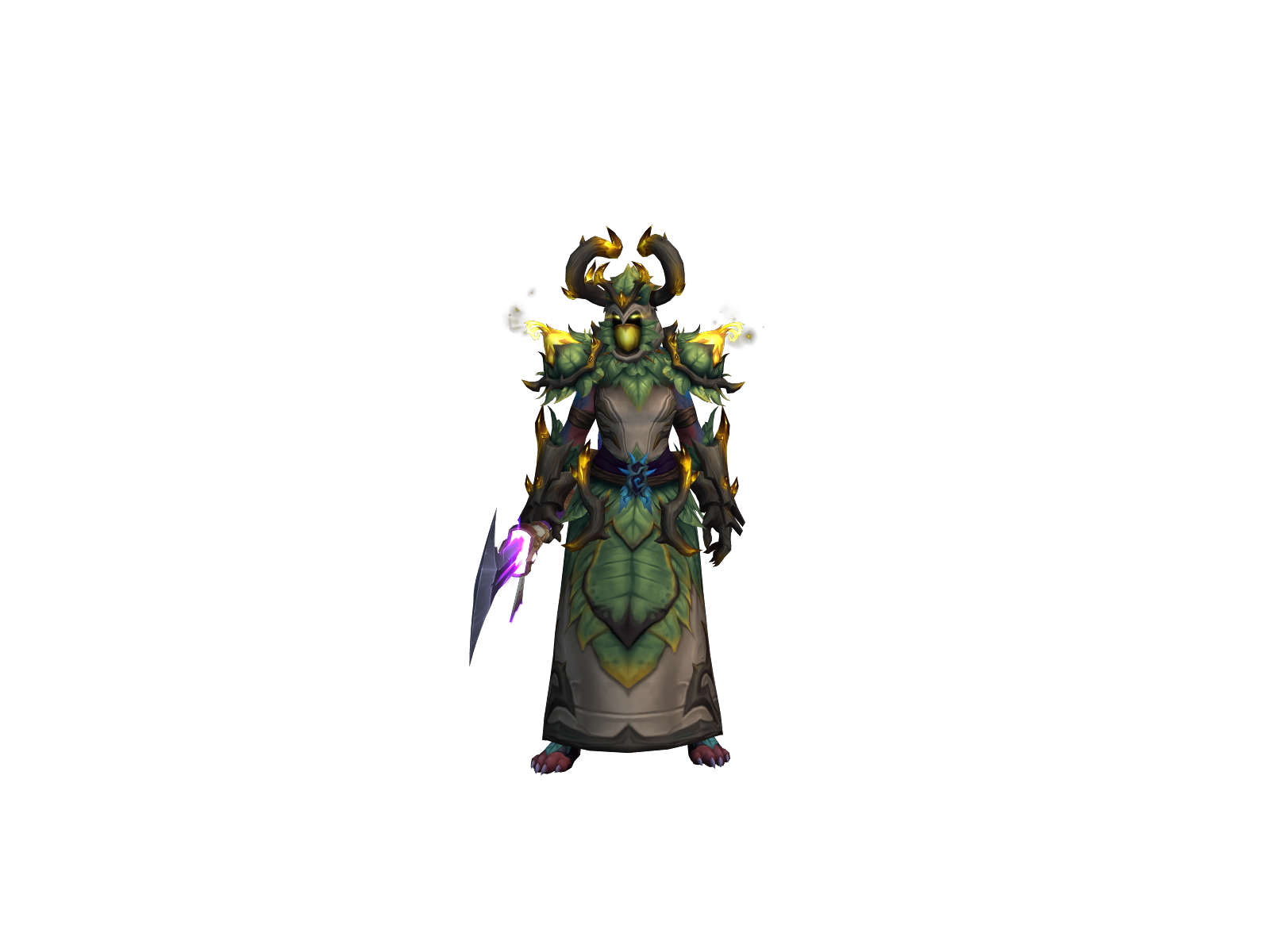 Yggthorn 3D character render