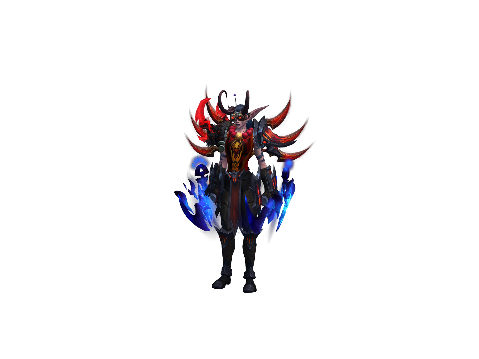 Illidaray 3D character render