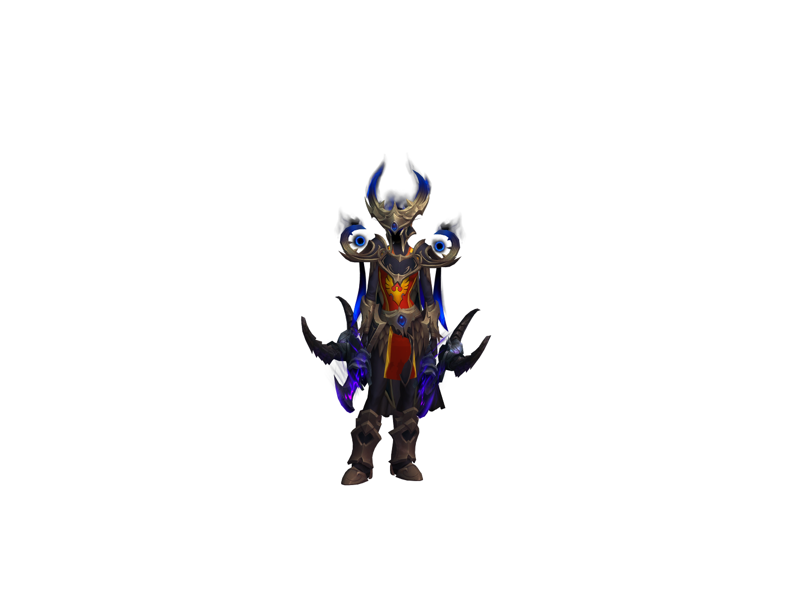 Nýnah 3D character render