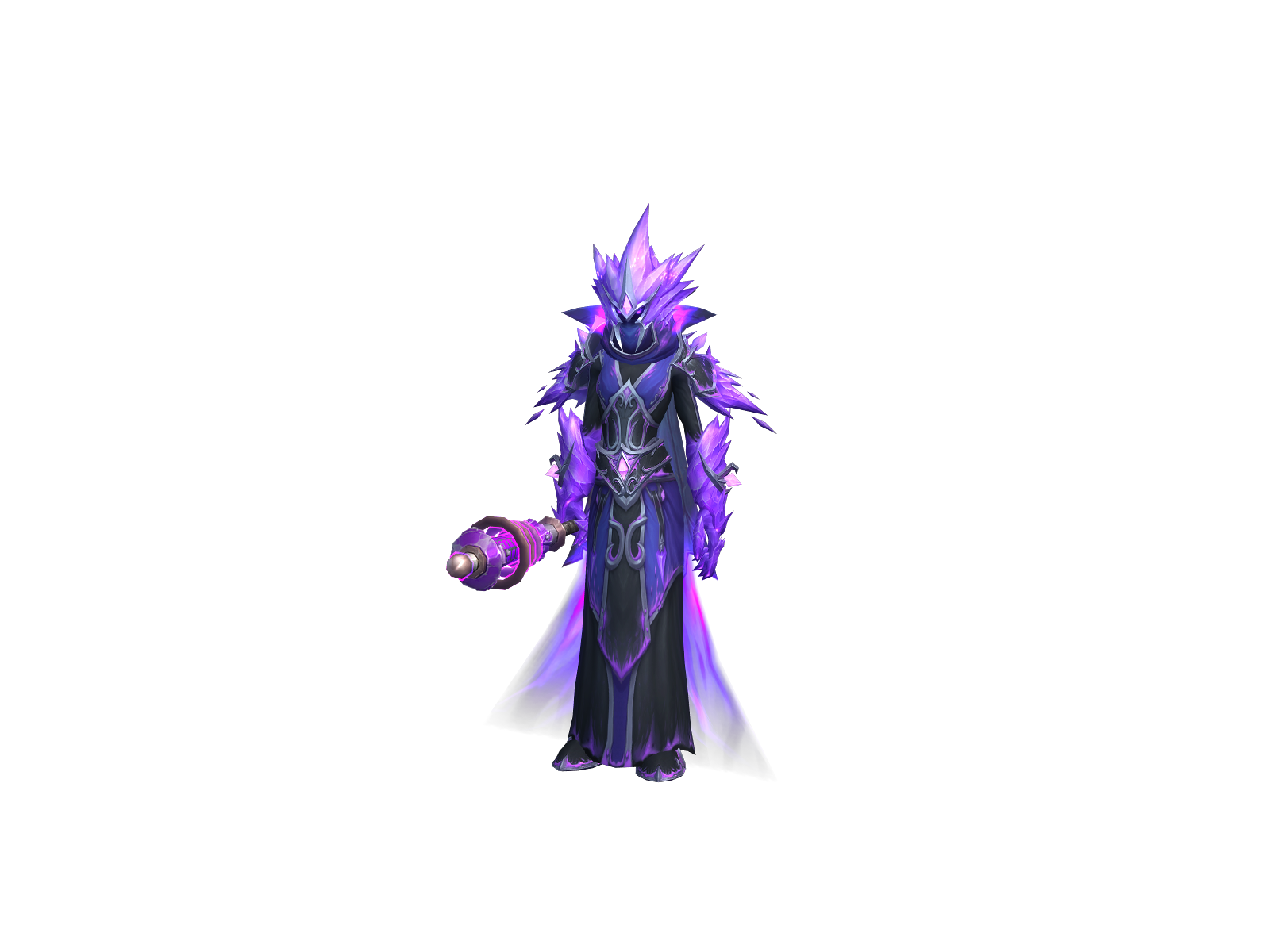 Mutemage 3D character render