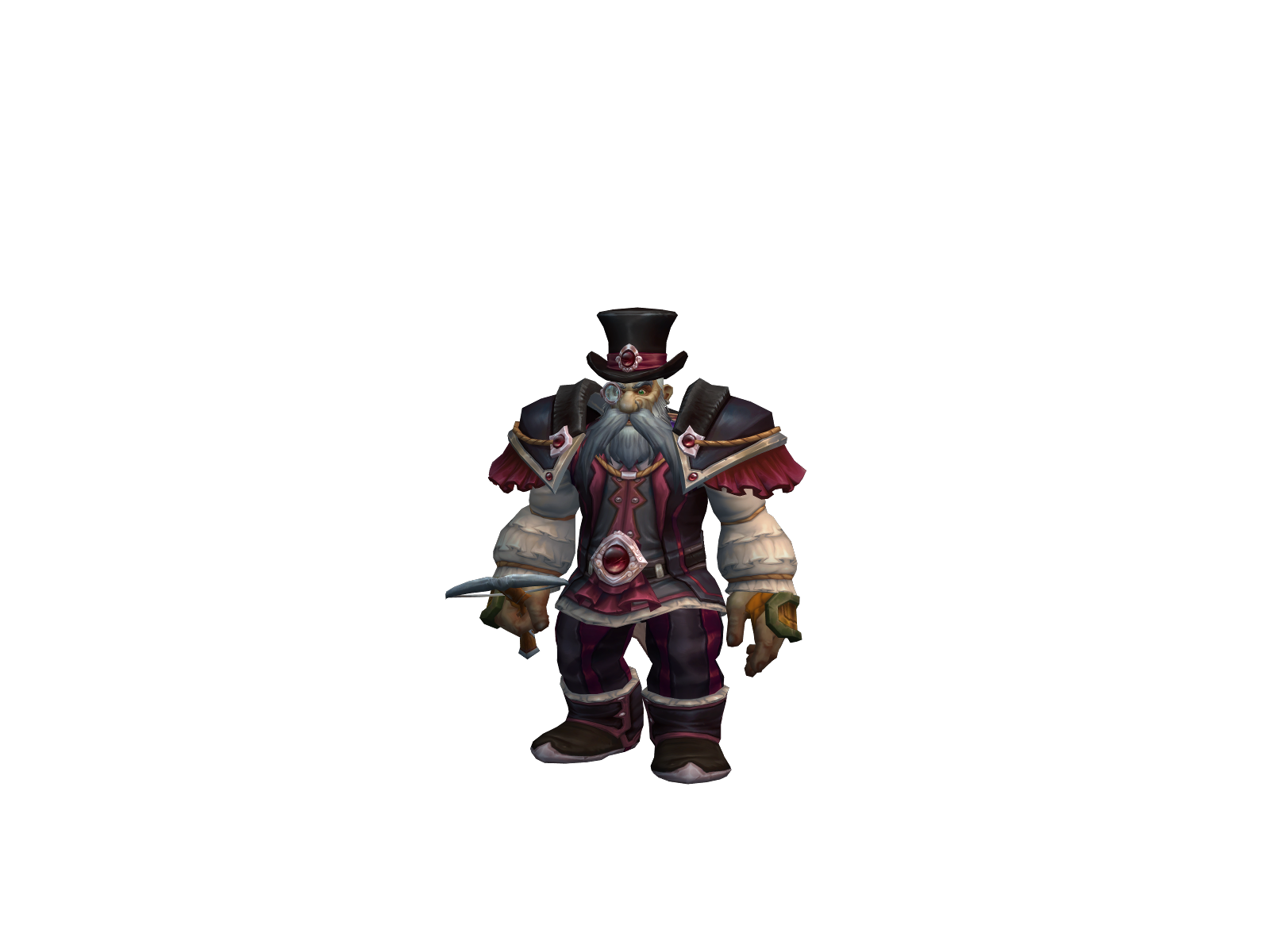 Auabiss 3D character render