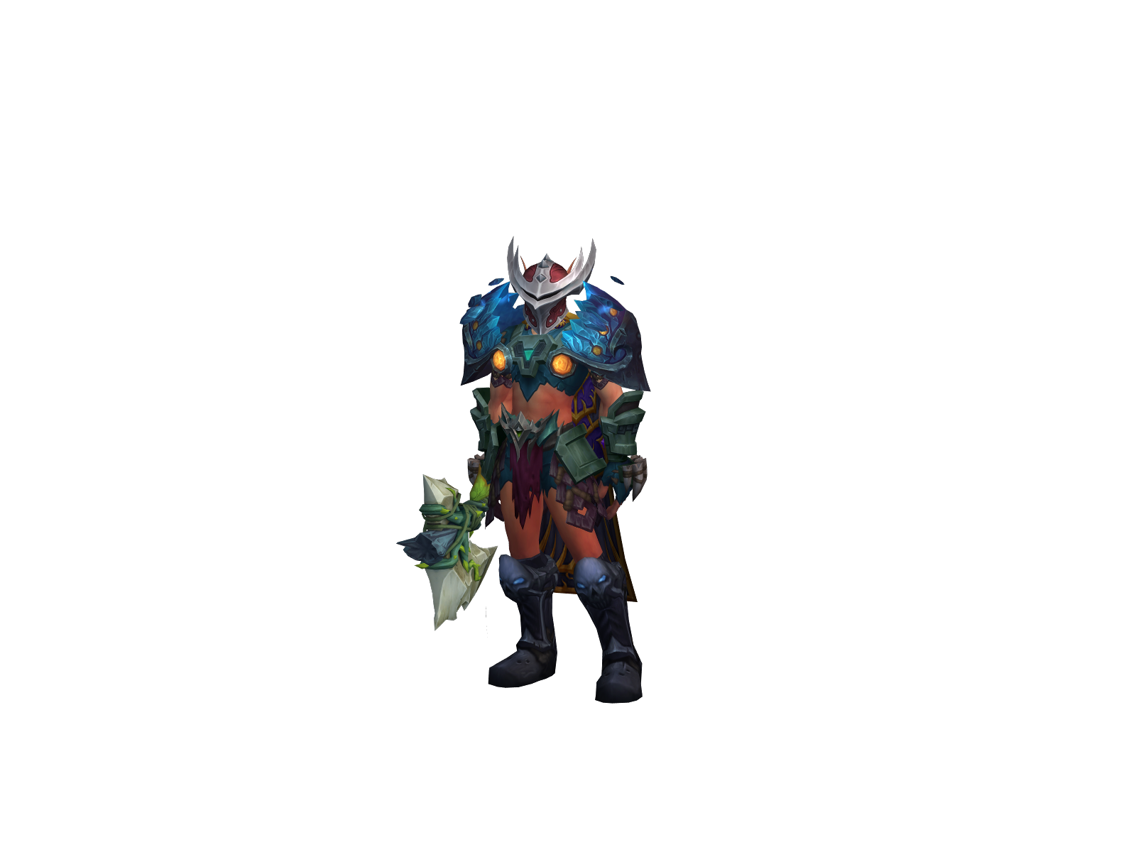 Acon 3D character render