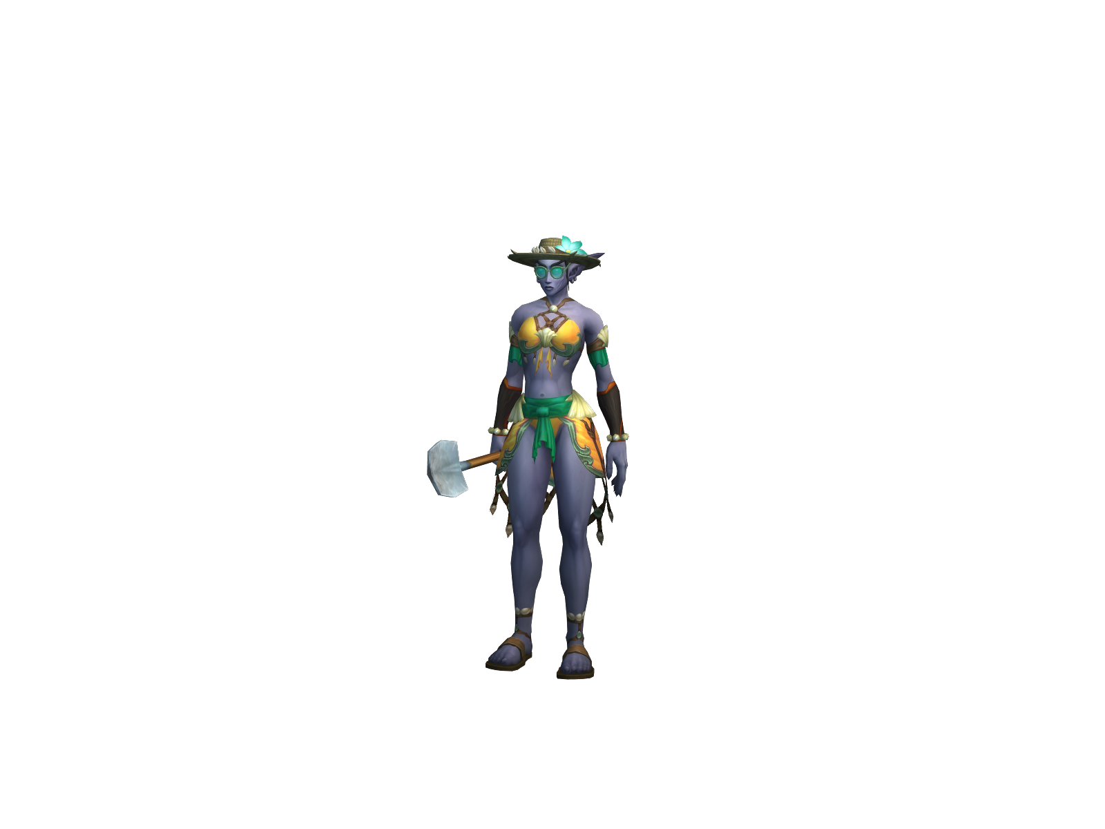 Yle 3D character render