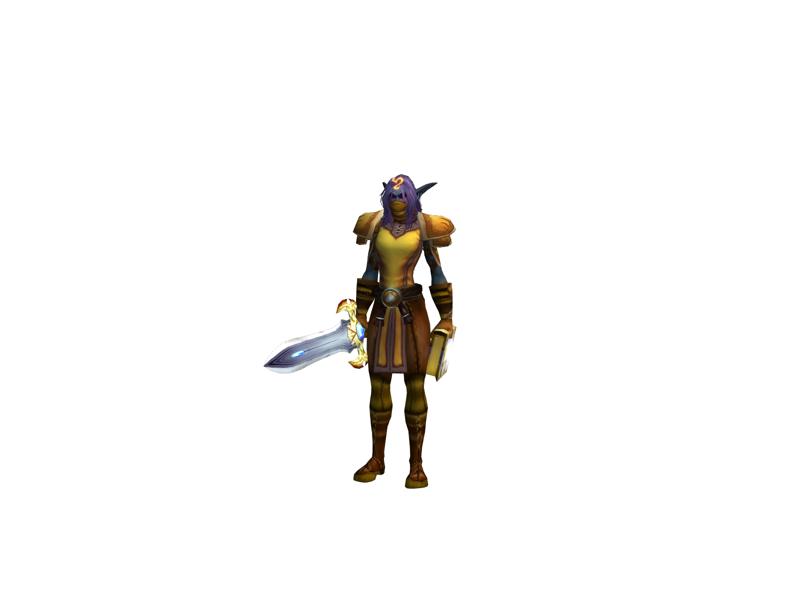 Bradie 3D character render