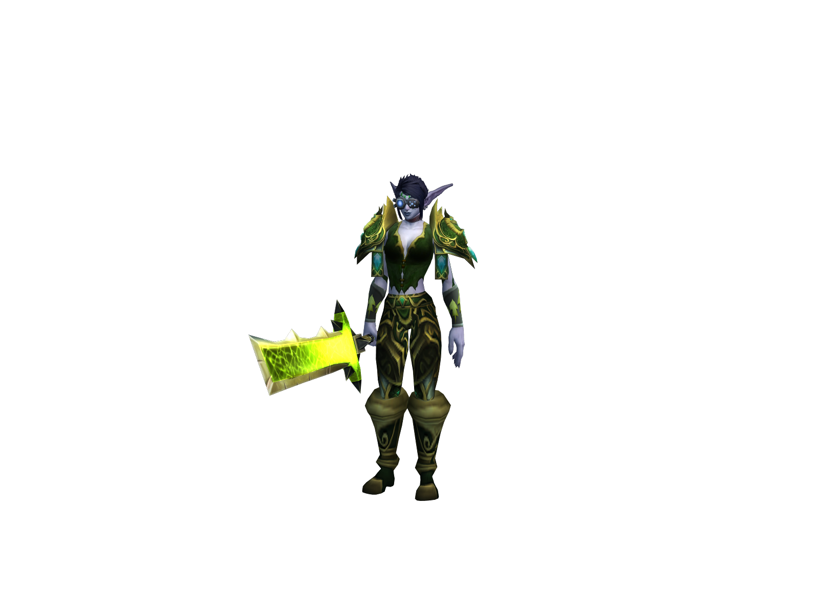 Talbyky 3D character render