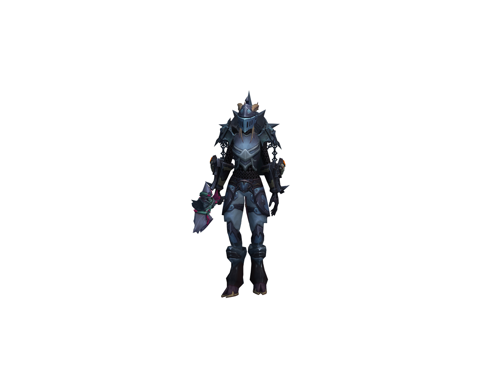 Grimhex 3D character render
