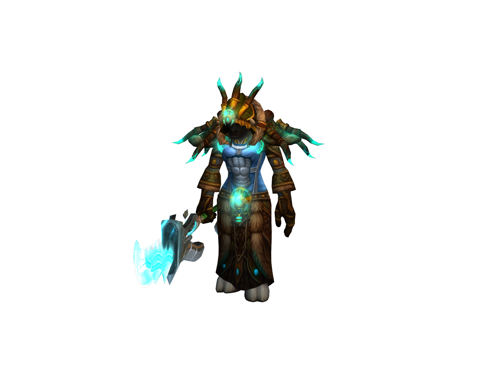 Finski 3D character render