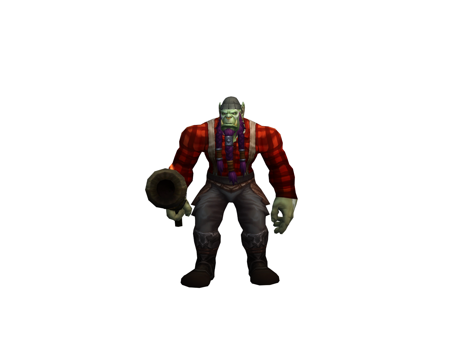 Shakypew 3D character render