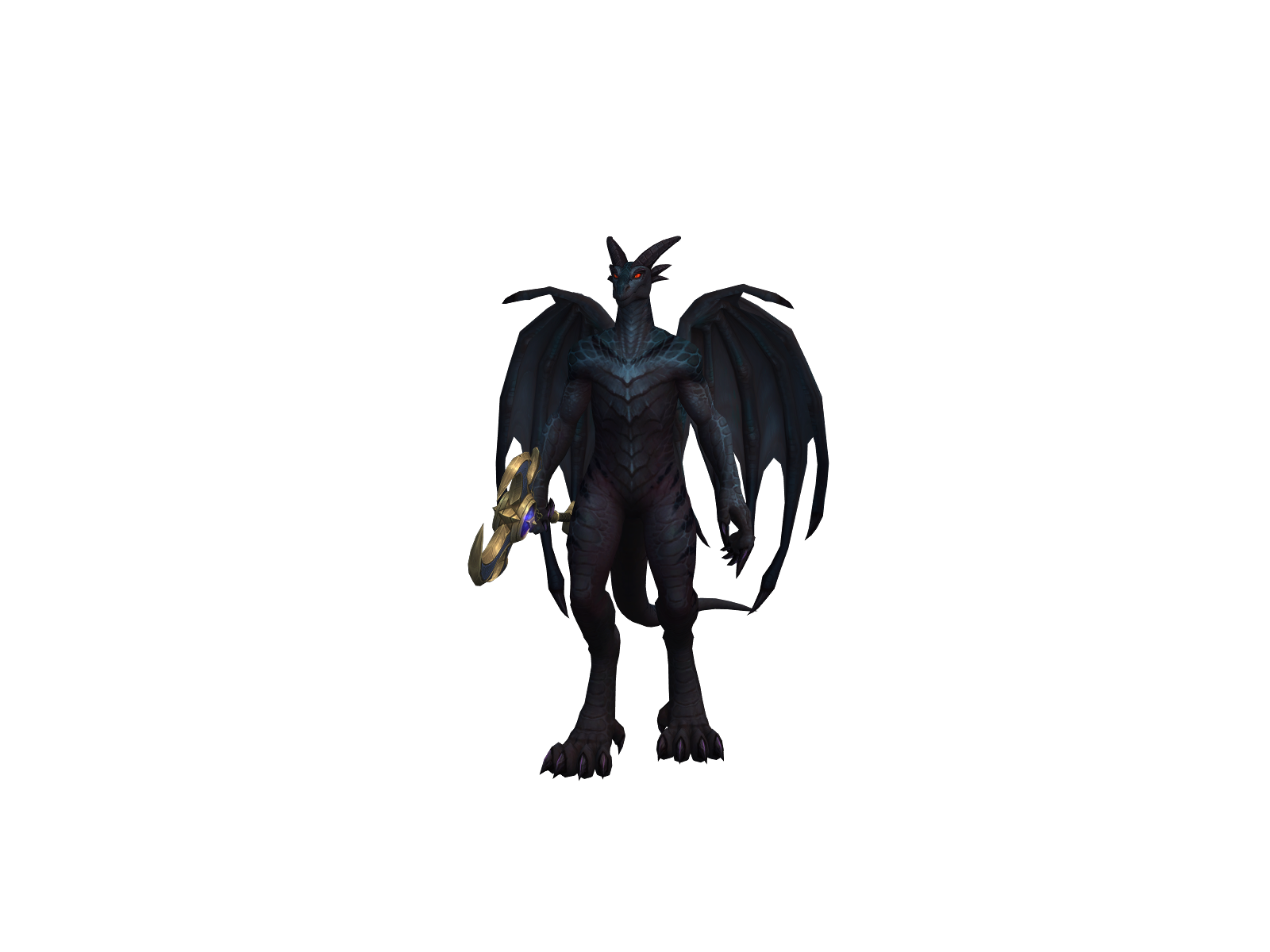 Drakthan 3D character render