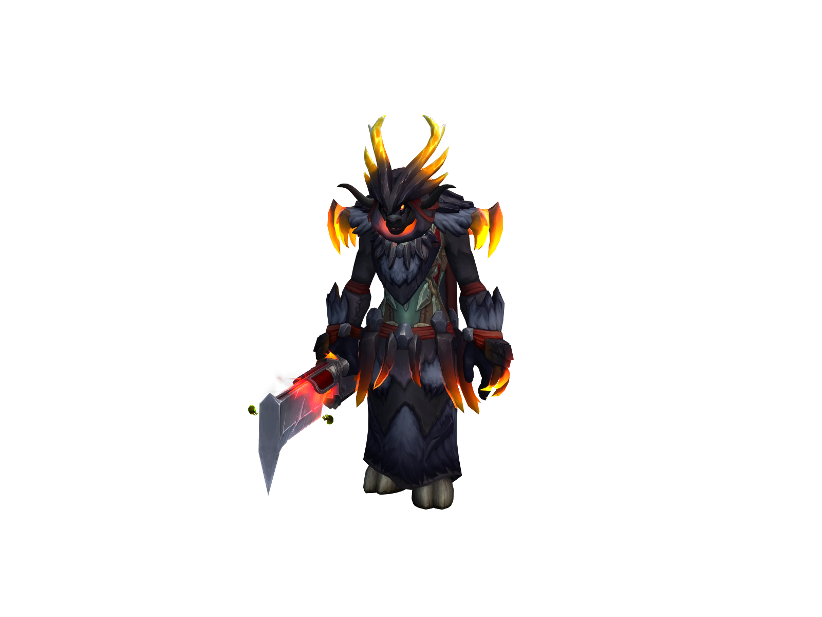 Schelar 3D character render