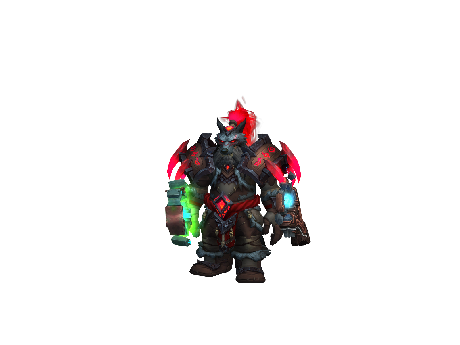 Champes 3D character render