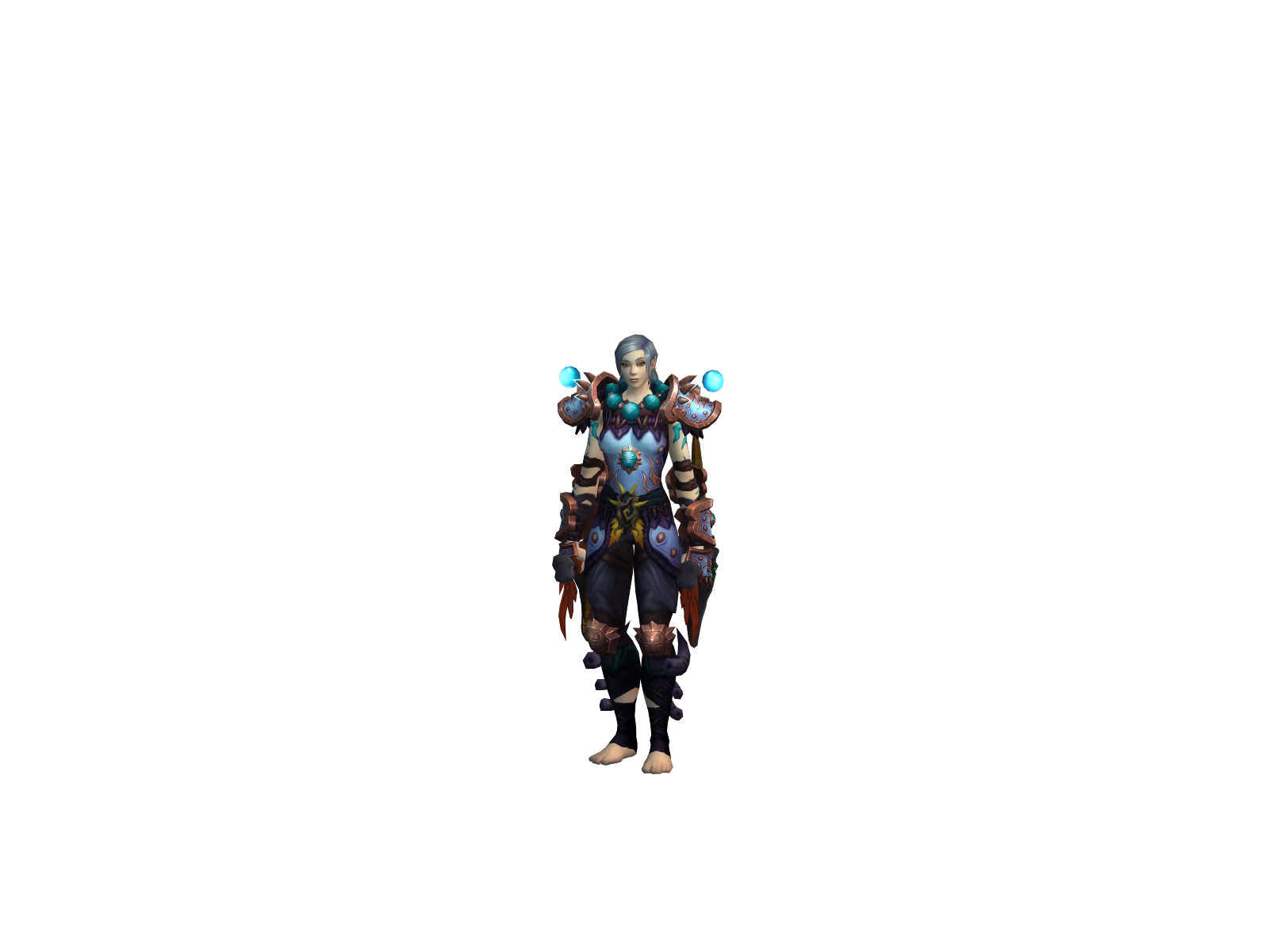 Hrafndrengr 3D character render