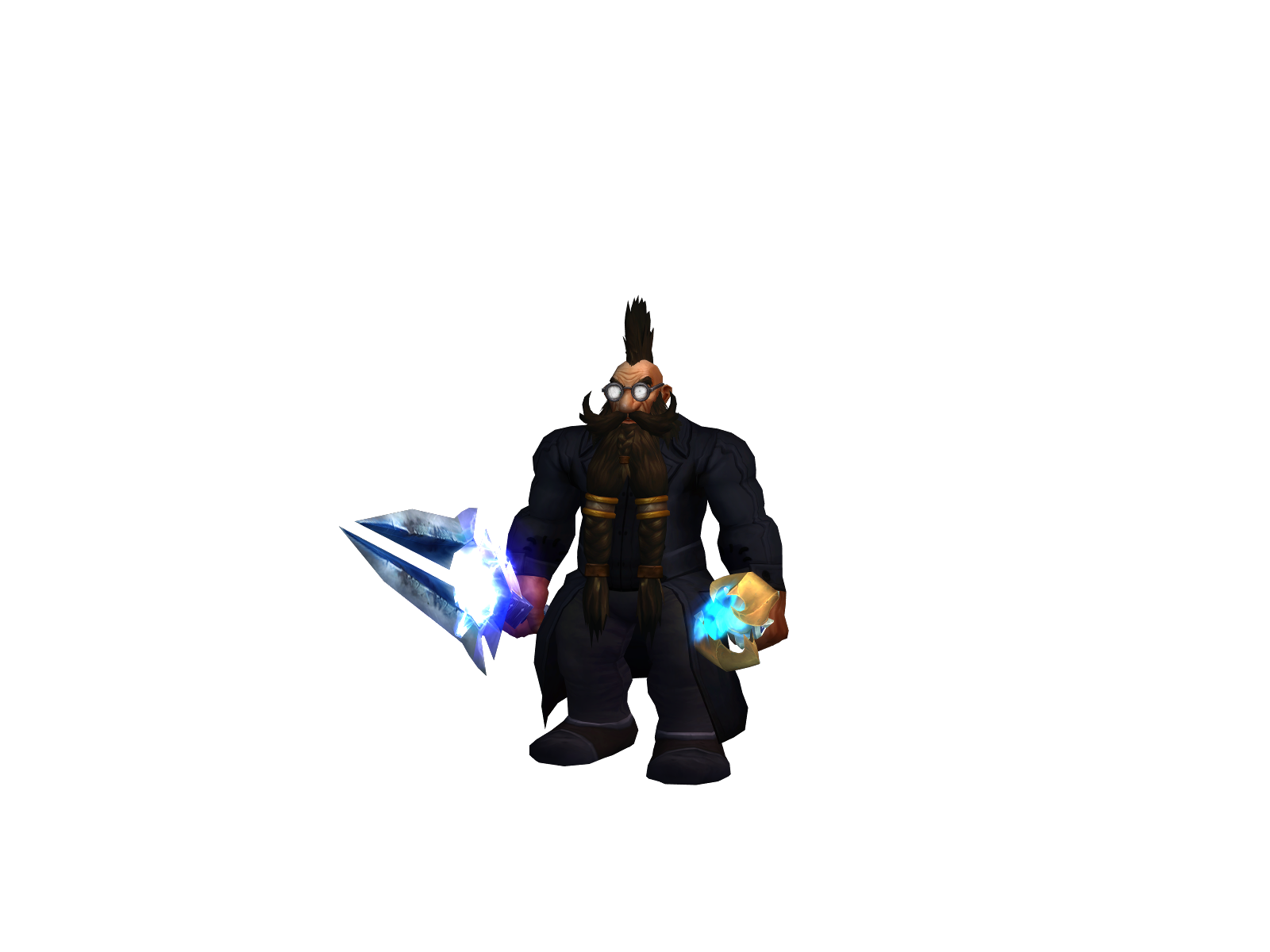 Sleepymonk 3D character render