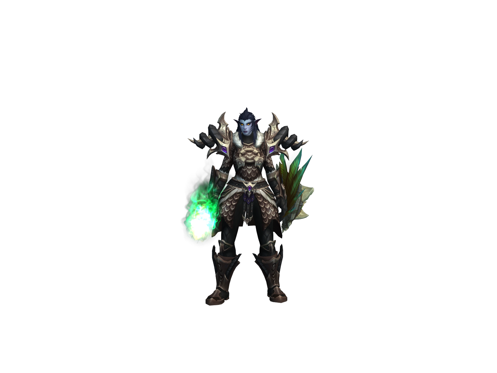 Naramar 3D character render
