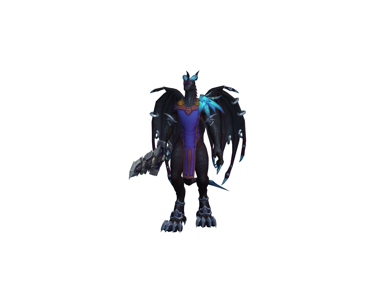 Dracaja 3D character render
