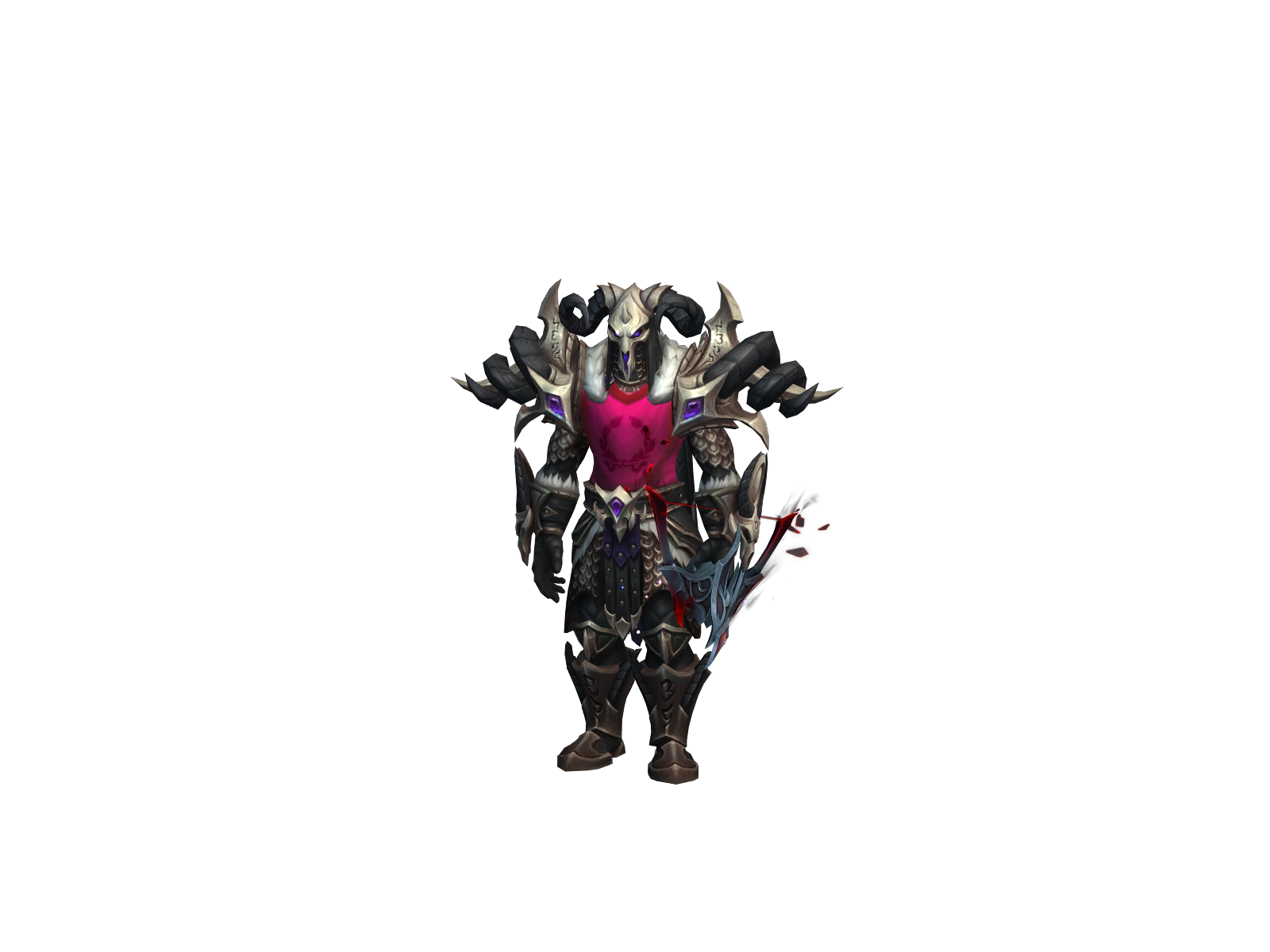 Managdarn 3D character render