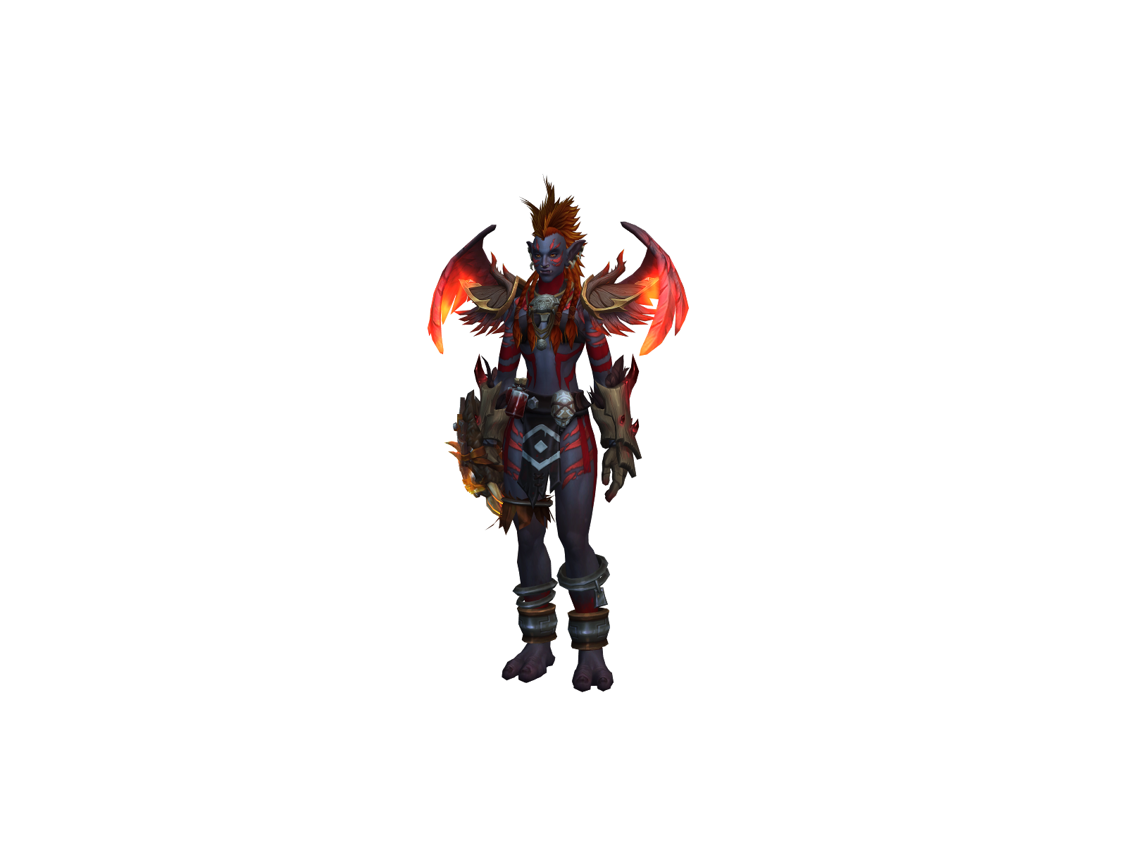 Scillara 3D character render