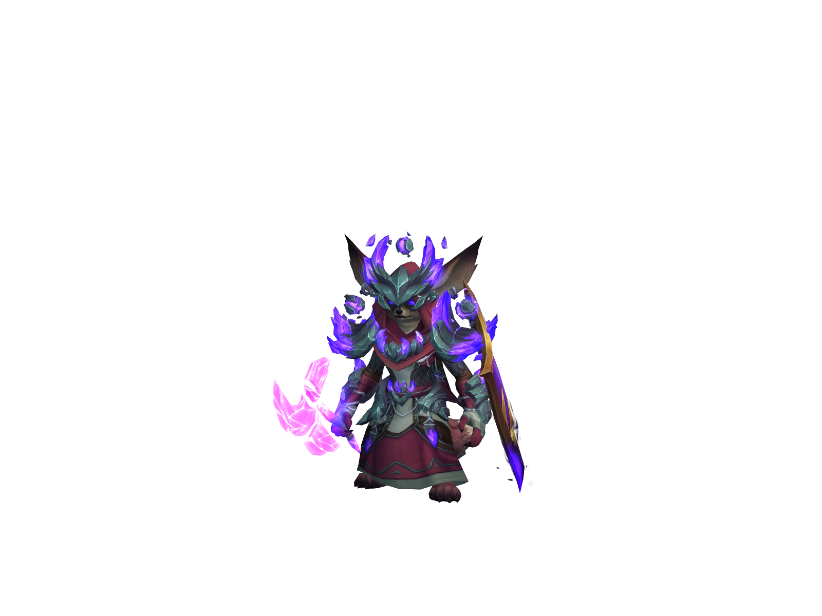 Vulnoona 3D character render