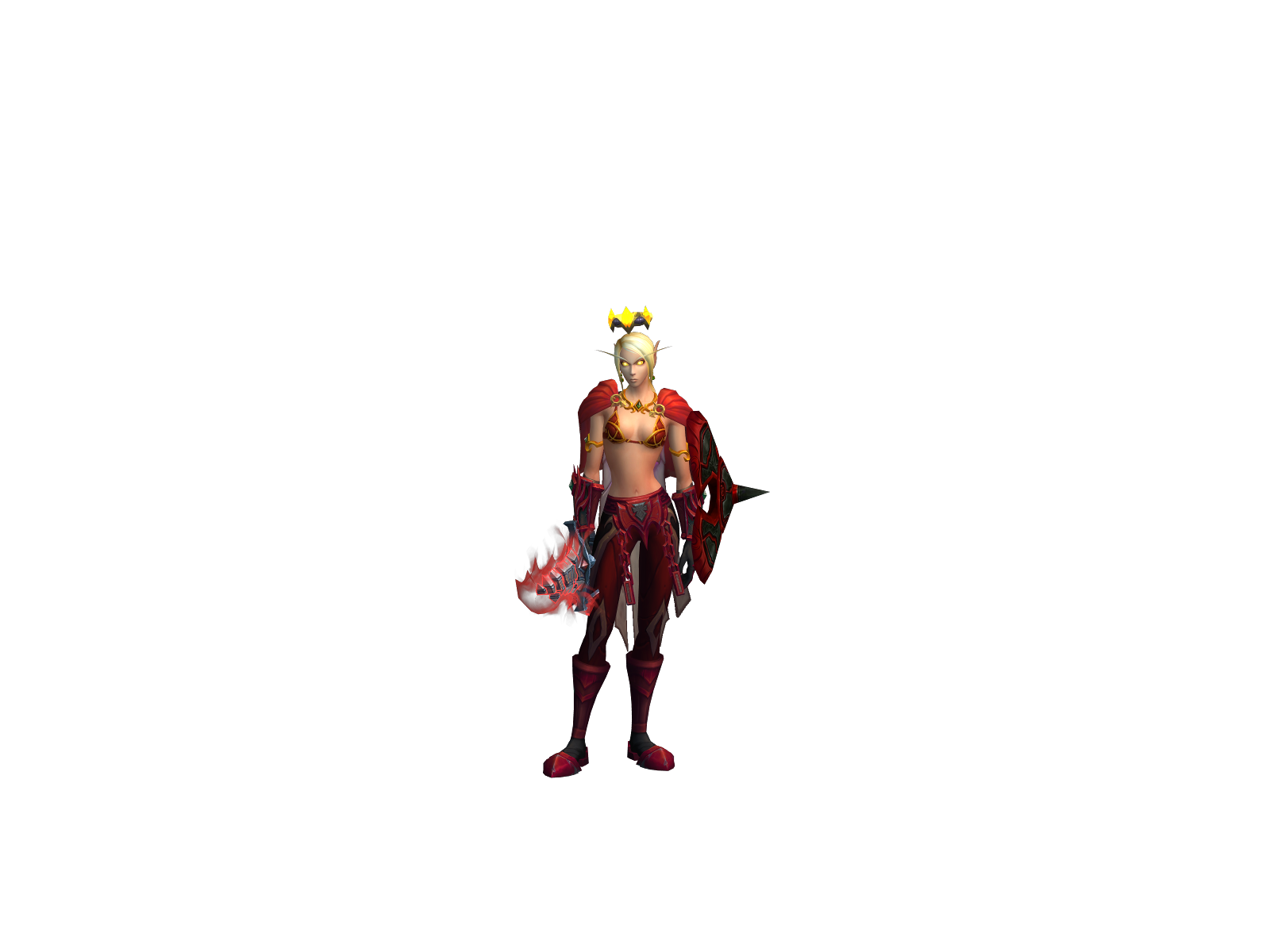 Elone 3D character render