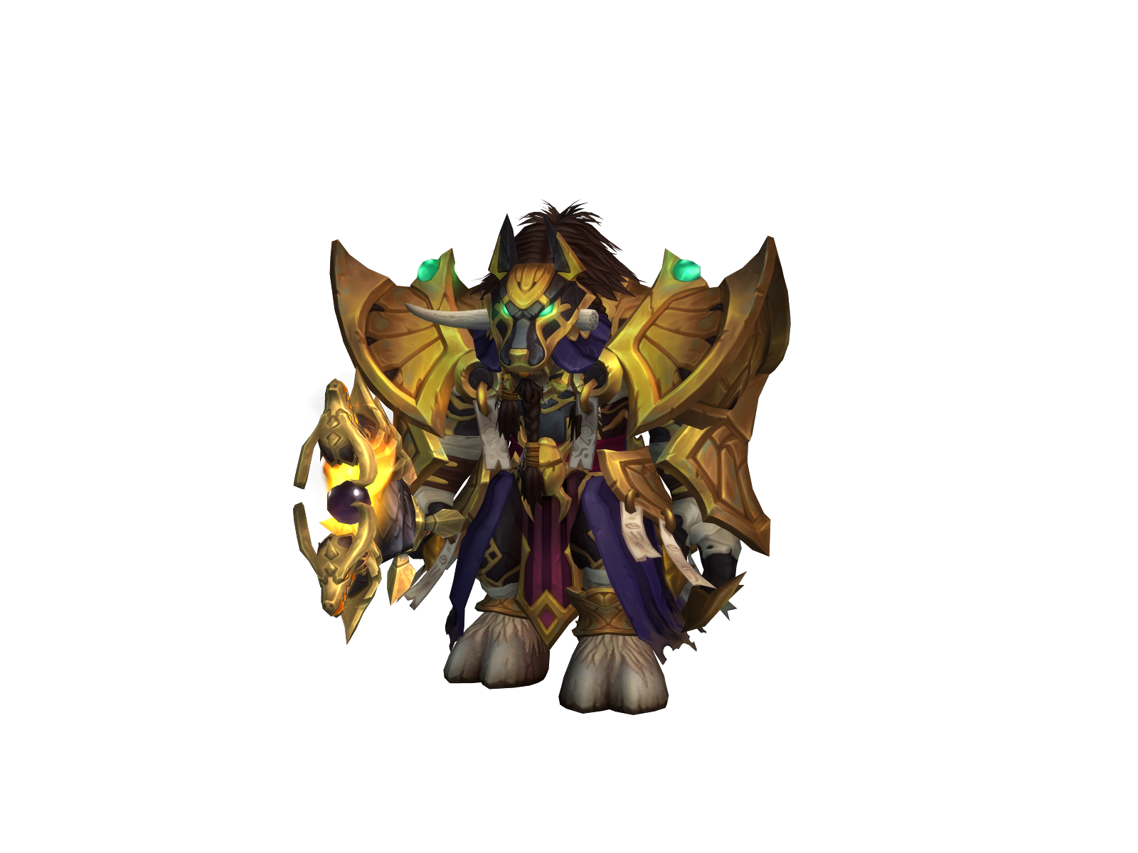 Fharys 3D character render