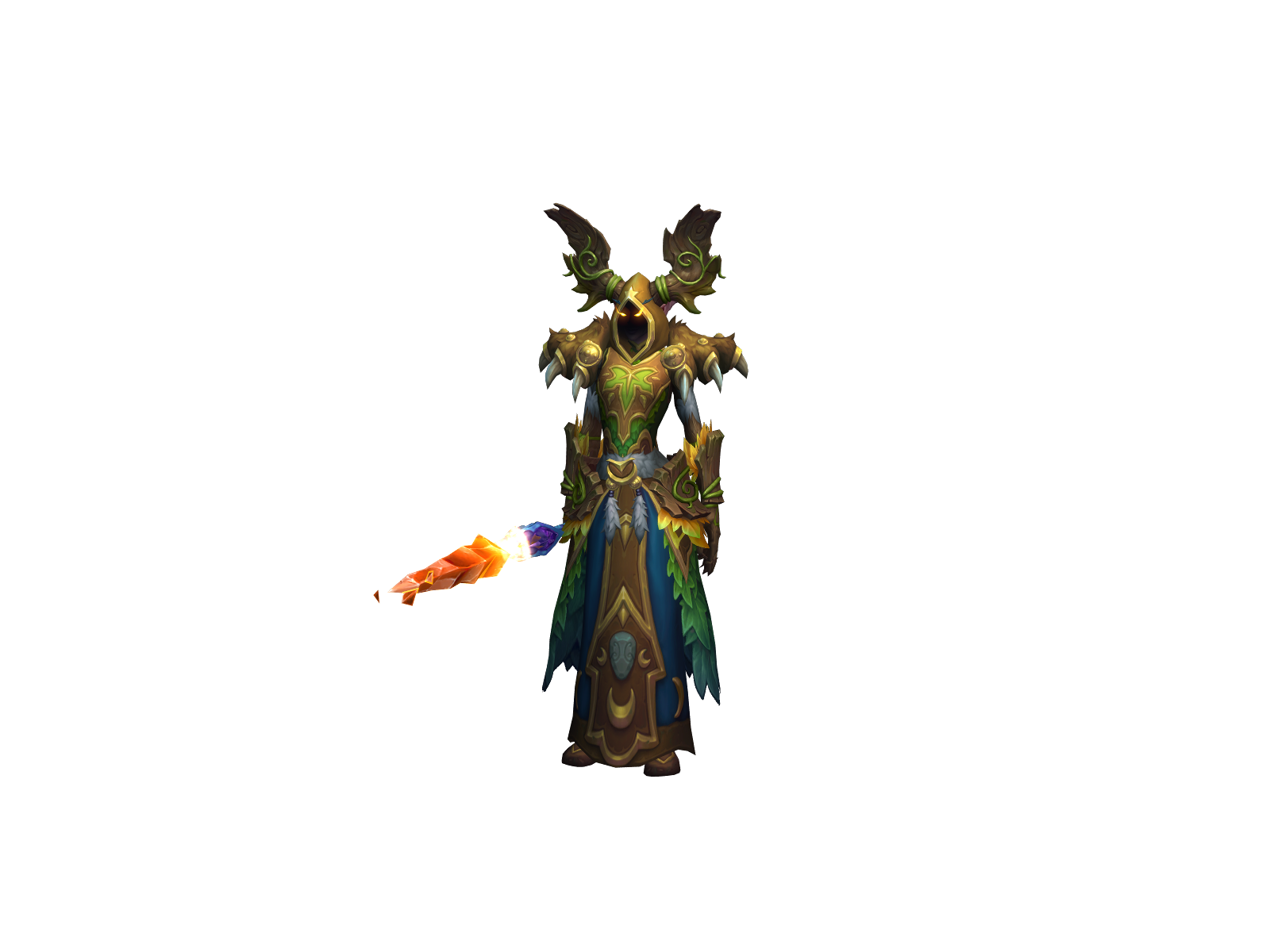 Ajúne 3D character render