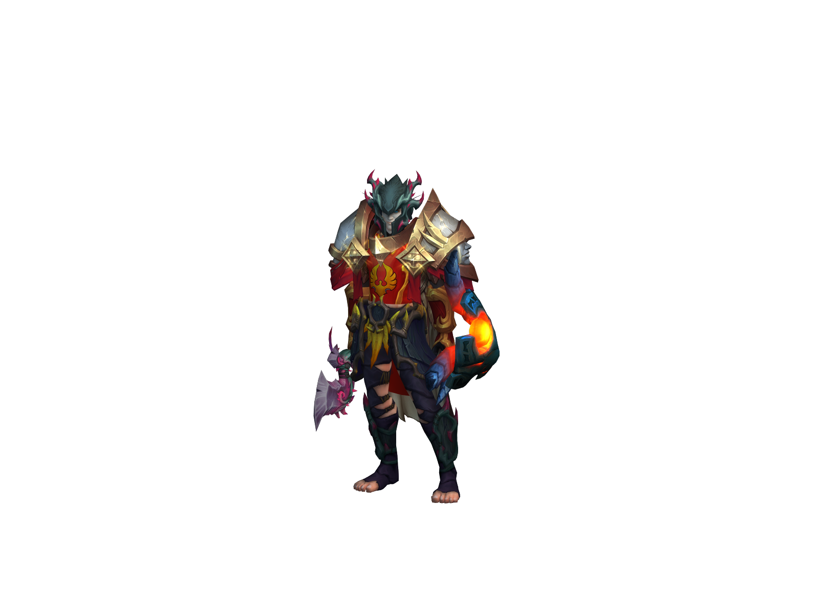 Darathus 3D character render