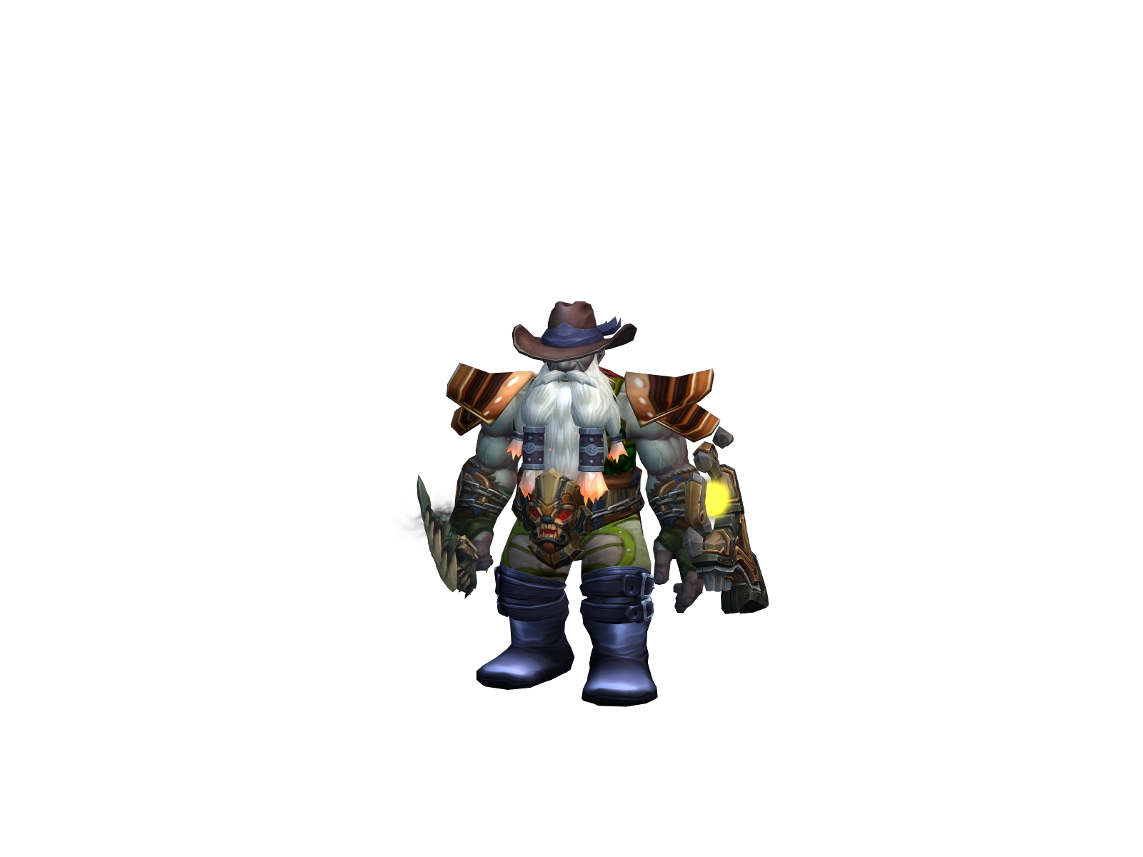 Rippergox 3D character render