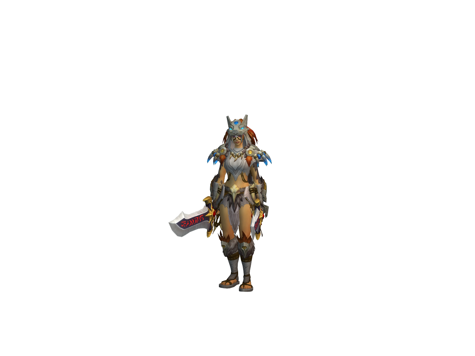 Masafacker 3D character render