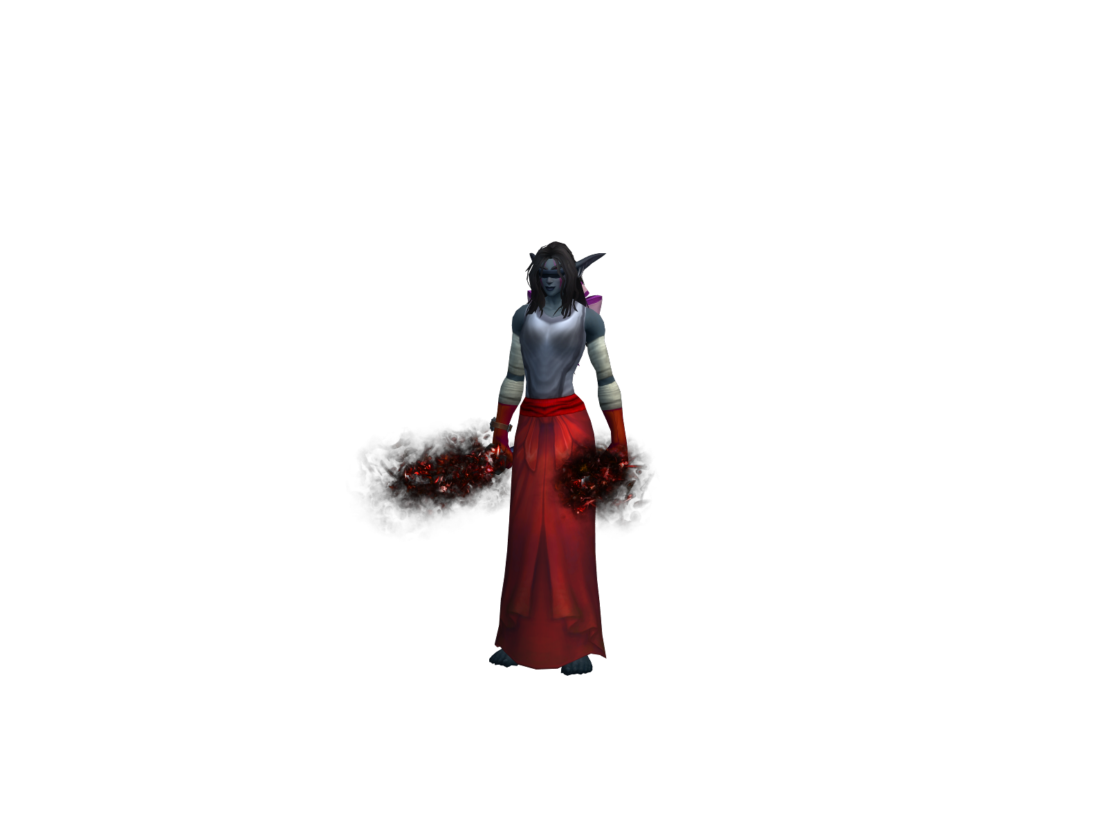 Mewlyr 3D character render