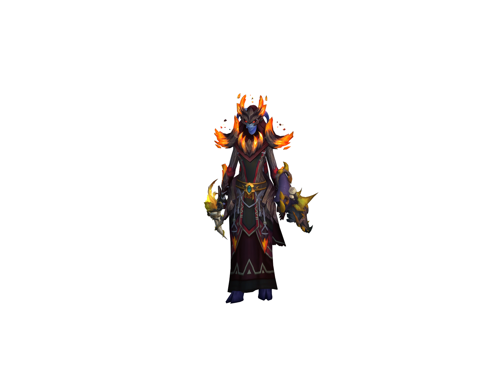 Zír 3D character render