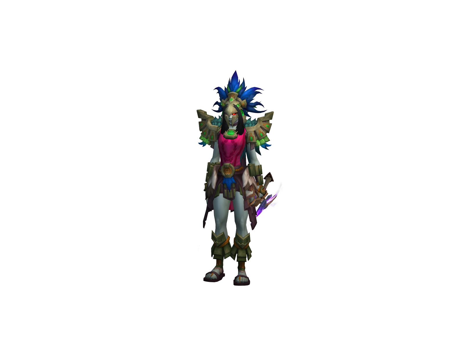 Coldbløød 3D character render