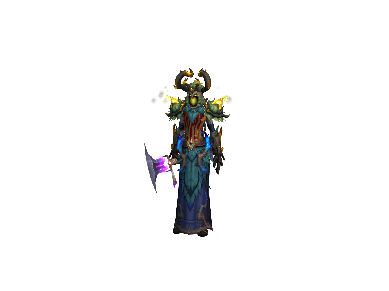 Triluxa 3D character render