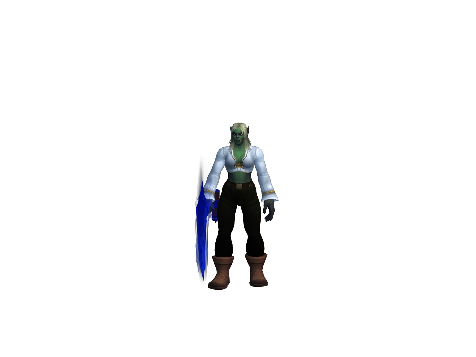 Naggai 3D character render