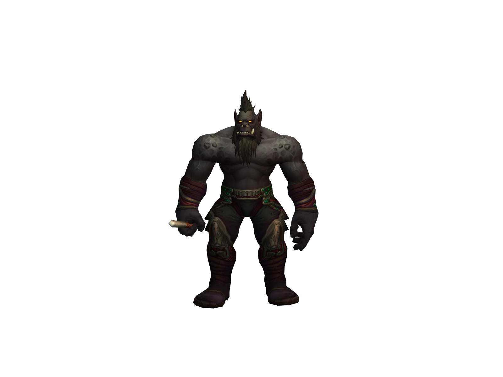Quonkas 3D character render