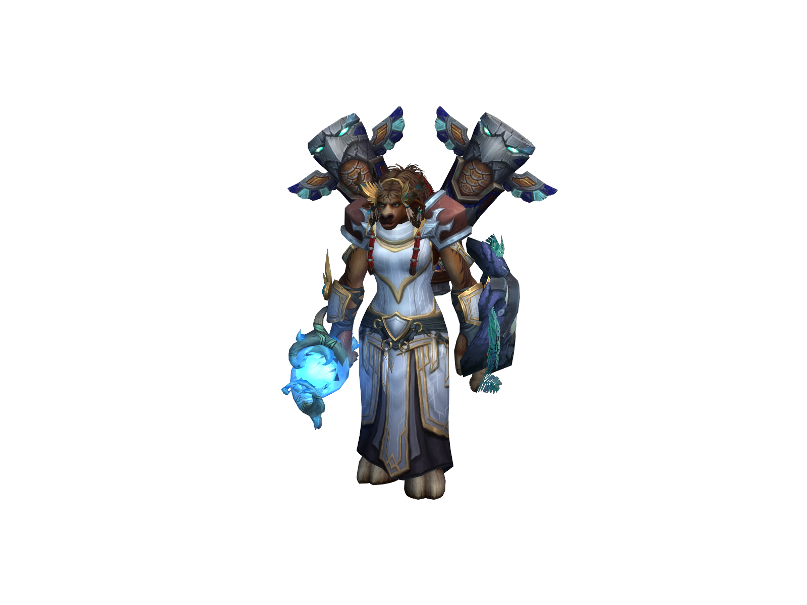 Möölk 3D character render